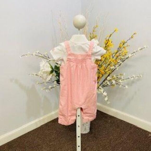 Janie and Jack 2 Overall Outfit 3-6 months - Picture 2 of 2